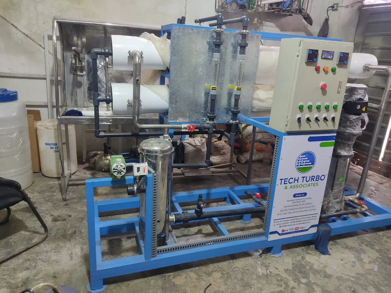 Pic of RO Plant 4TPH for Masood Fabrics Multan